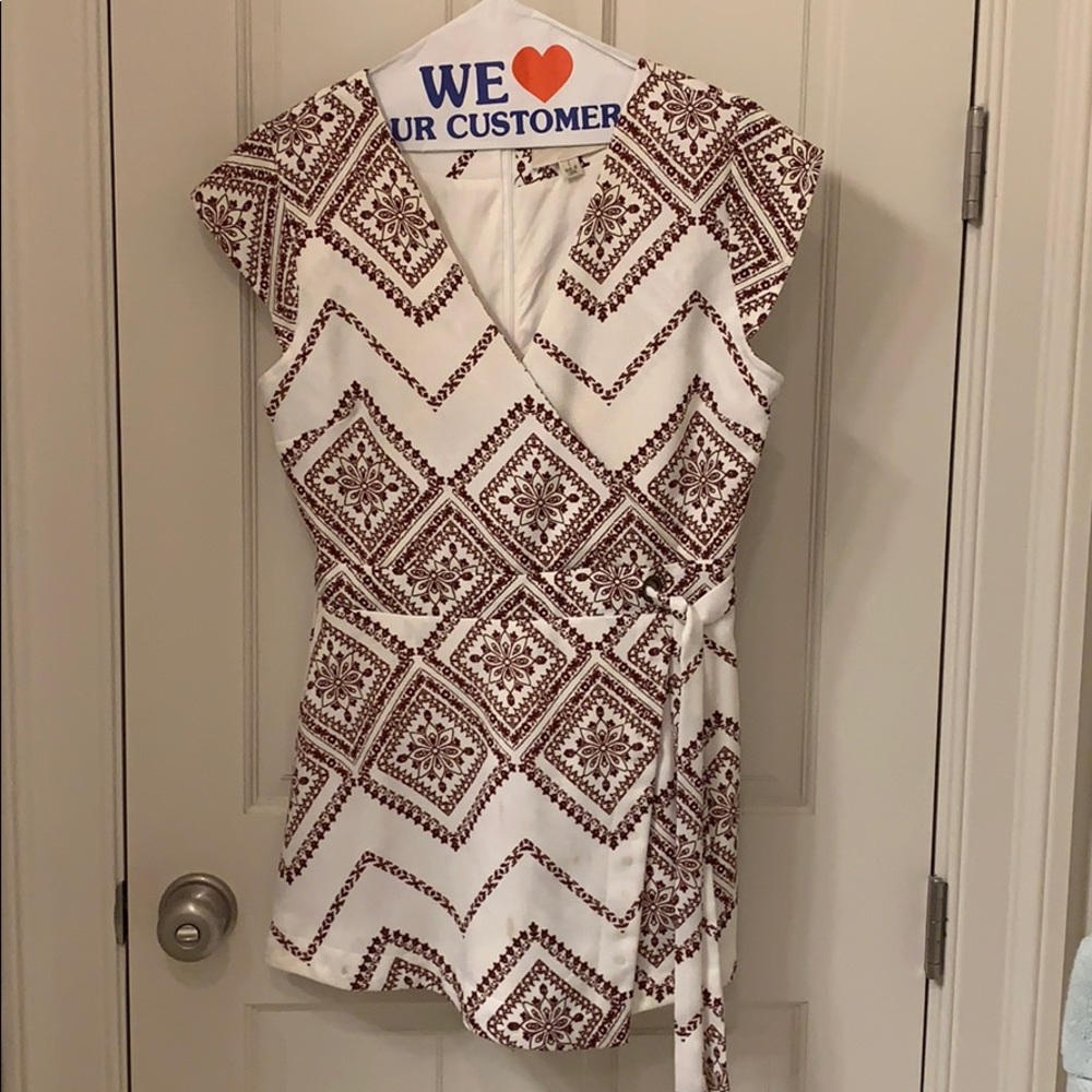 Printed Romper